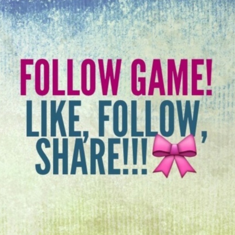 FOLLOW GAME. INCREASE FOLLOWERS AND SHARES